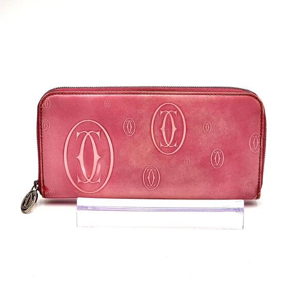 CARTIER- 'HAPPY BIRTHDAY' ZIPPED INTERNATIONAL WALLET - Picture 3 of 16